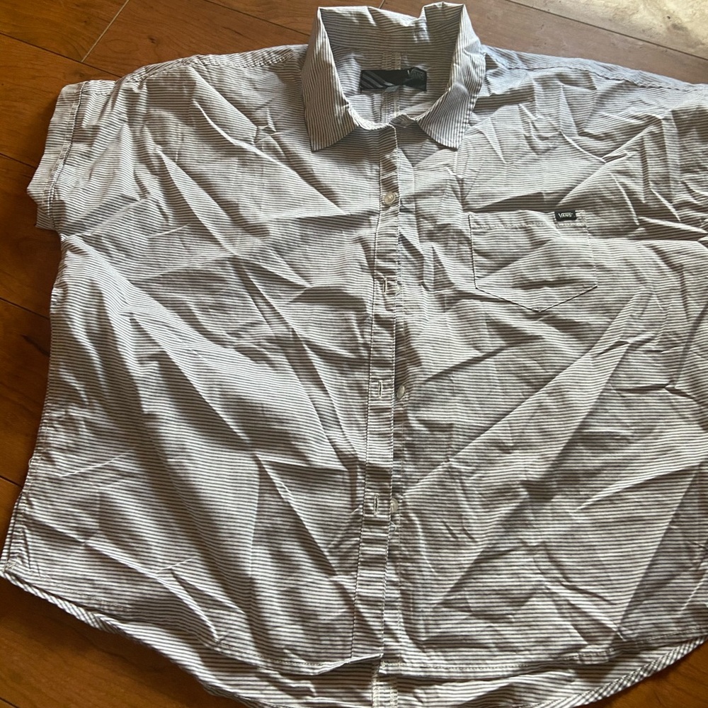 Vans Clarke surfin button down shirt